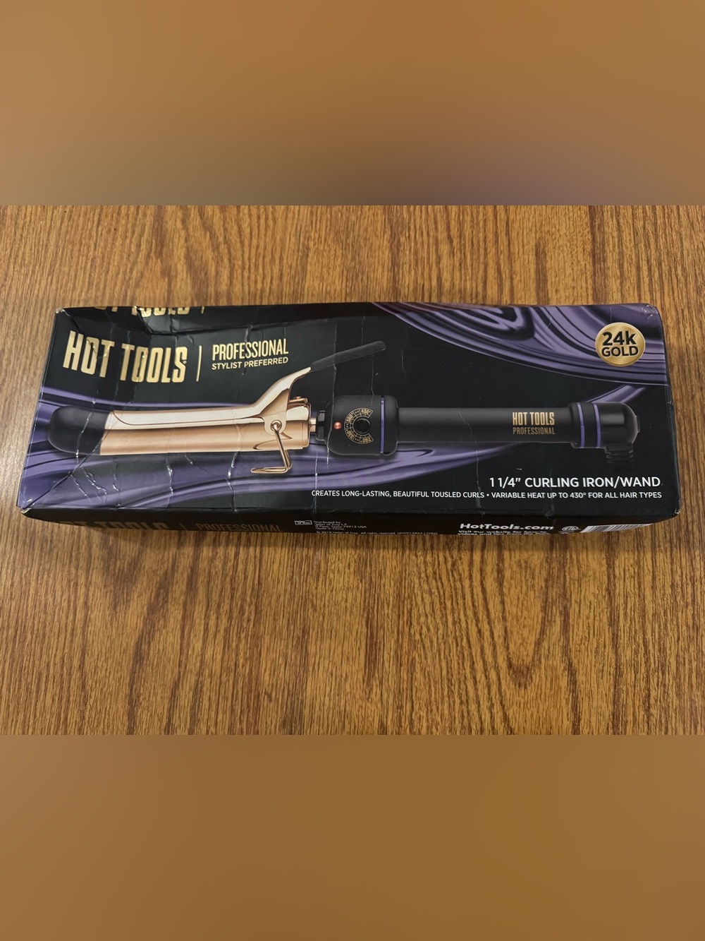 Hot Tools 1 1/4” Curling Iron/Wand